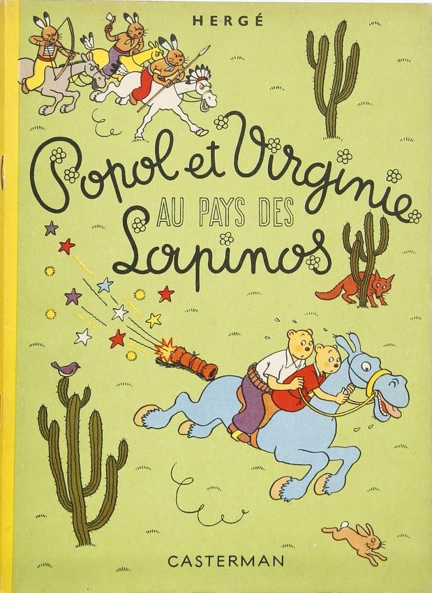 popol et virginie au pays des lapinos Couverture
