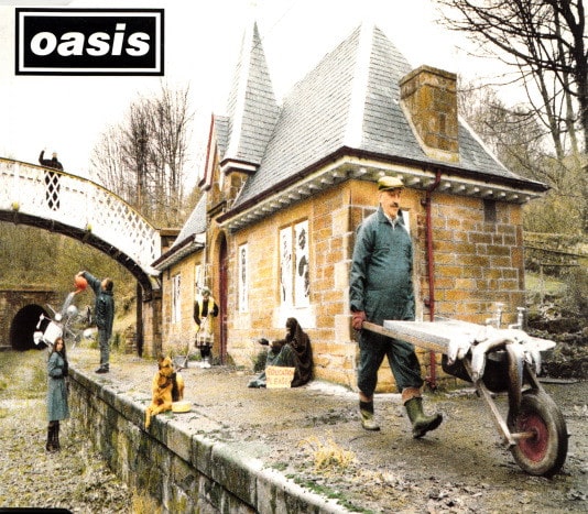 Pochette du single "Some Might Say", photo © Michael Spencer Jones