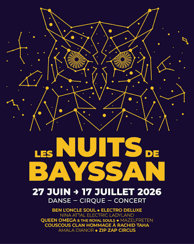 FESTIVAL LES NUITS DE BAYSSAN Affiche