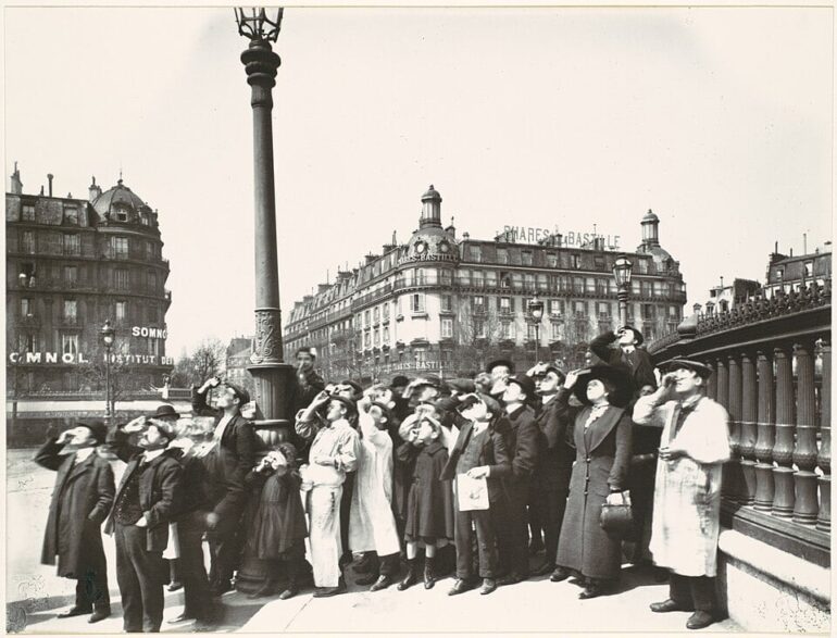 Photographie - Eugène Atget, Eclipse, Paris 1912