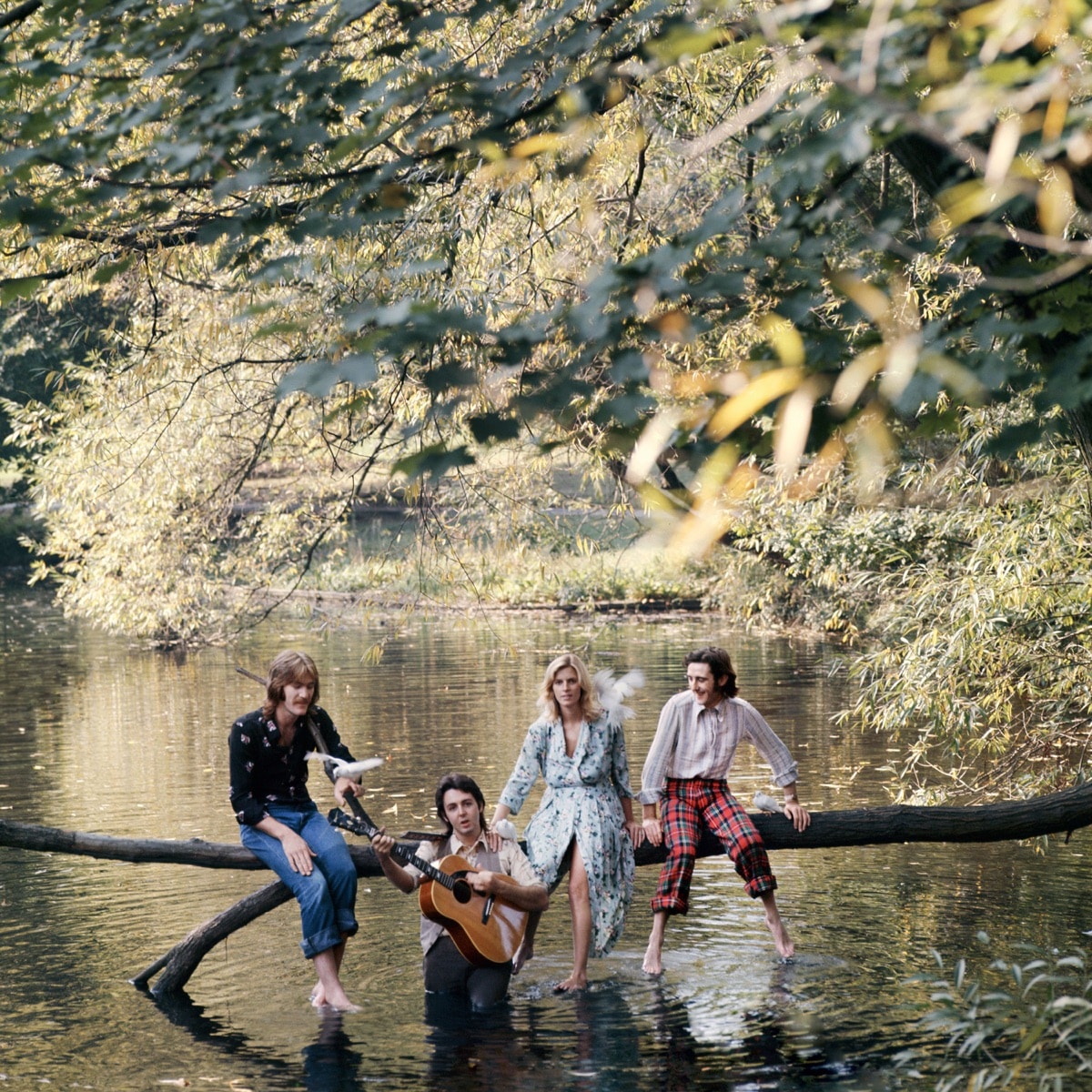 Photo © Barry Lategan pour l’album Wild Life - 1971