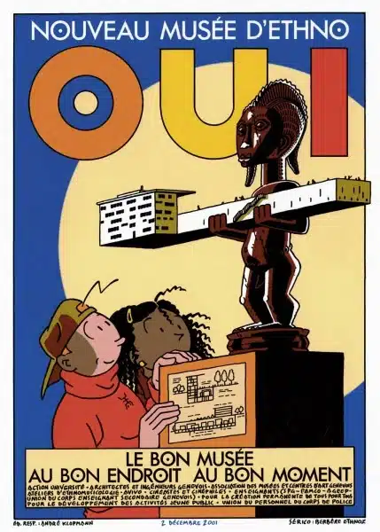© EXEM 2001 Oui à la construction du Musée d'Ethnographie
