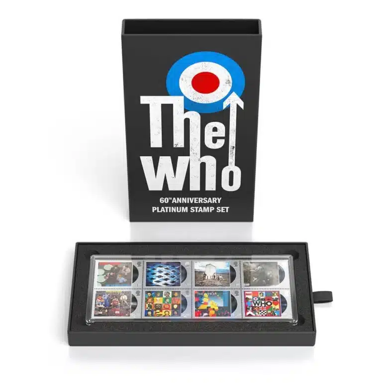 The Who timbres plaqués platine