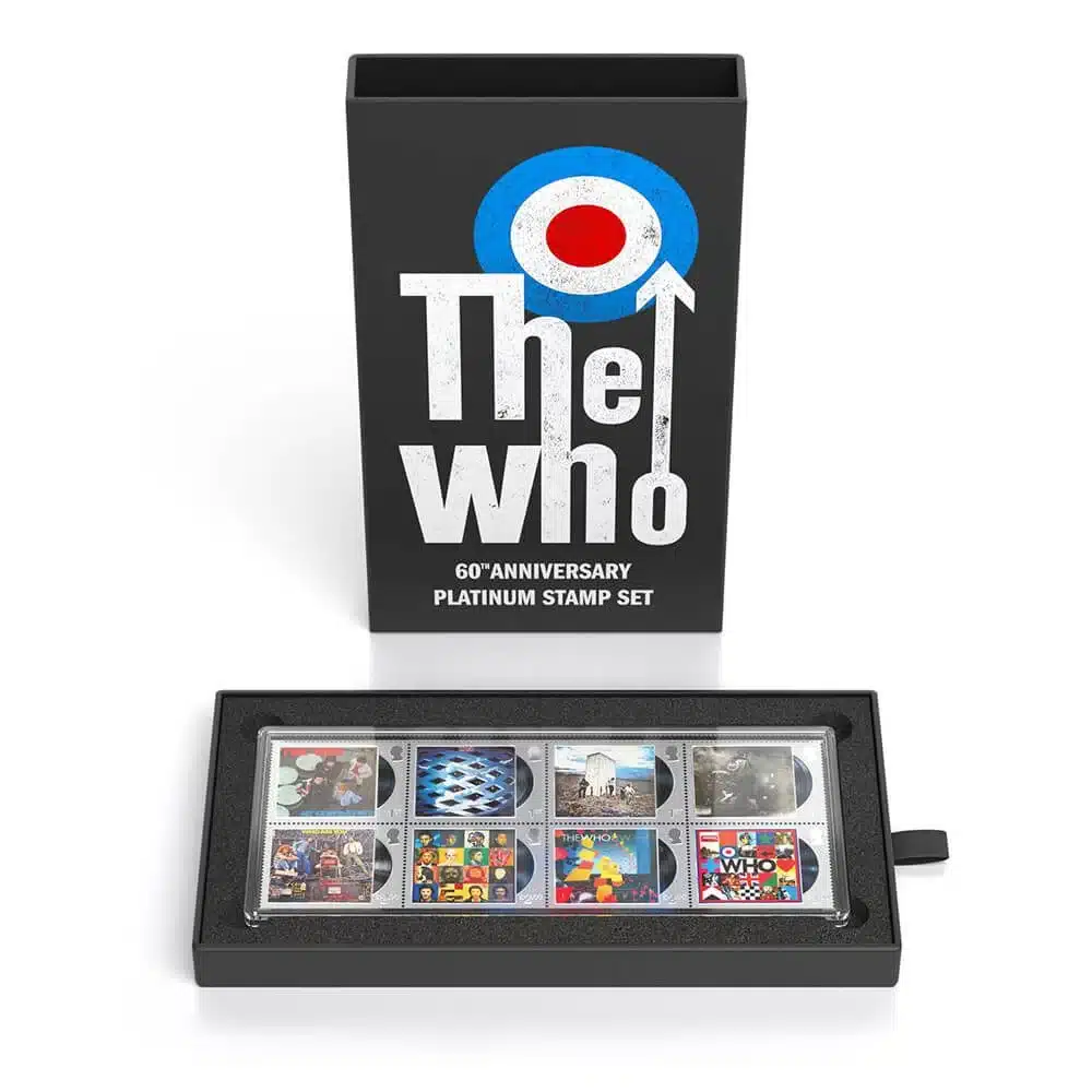 The Who timbres plaqués platine